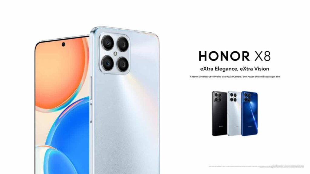 Global HONOR X8 Model Launched With 5 Cameras, 90Hz Display & More