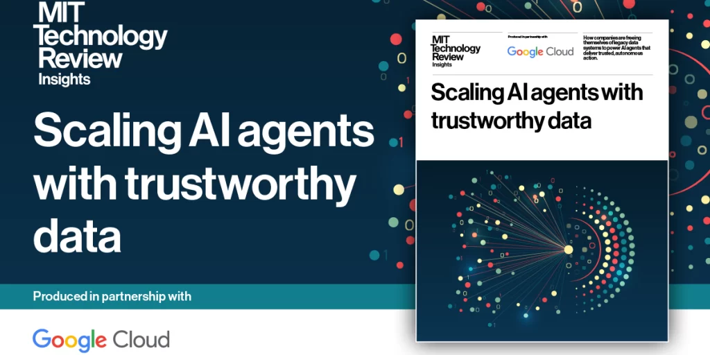 Scaling AI agents with trustworthy data